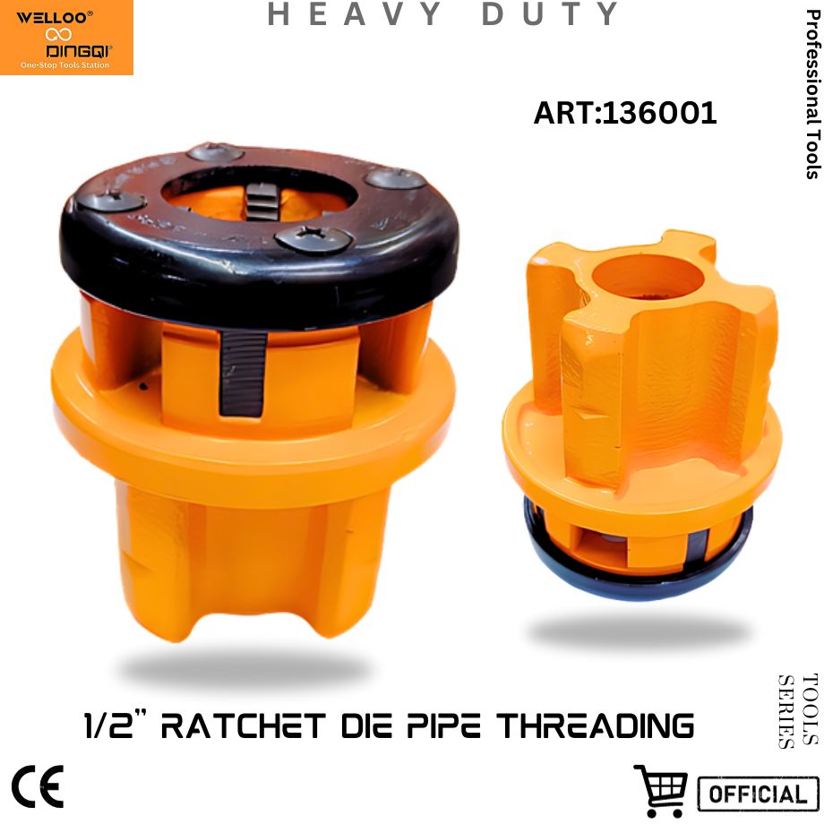 Picture of DingQi 1/2"Inch Pipe Tools Ratchet Die Pipe Threading