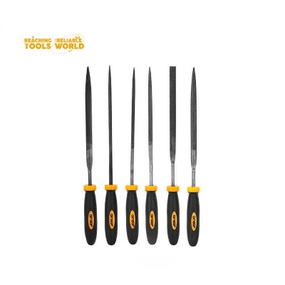 Picture of DINGQI Wholesale 6pcs Metal Flat Files Multipurpose Rasp Needle Files Set Tools