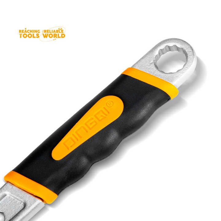 Picture of DingQi OEM High Quality Professional 10" Inch Function Adjustable Wrench Spanner Set