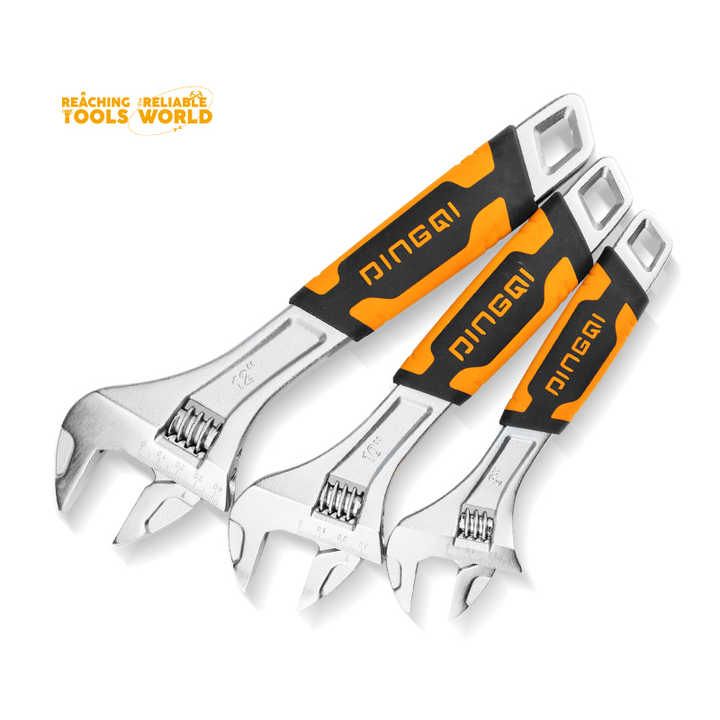 Picture of DingQi OEM High Quality Professional 12" Inch Function Adjustable Wrench Spanner Set