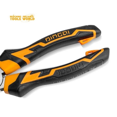 Picture of Dingqi Wire Cutter for Electrician Repair Clamp Plier Combination Steel High Quality 6 Inch Multi FUNCTIONAL TPR Handle CN;HEN