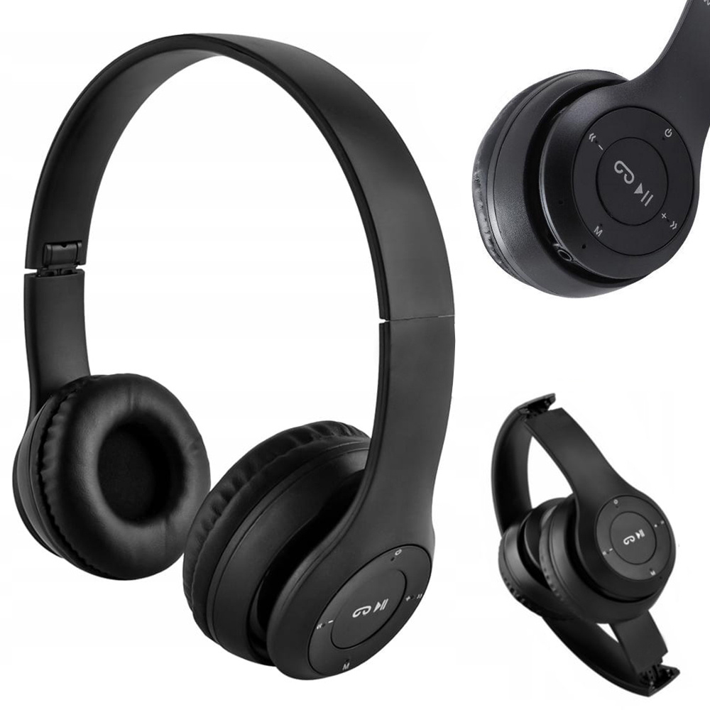Picture of P47 Wireless Bluetooth Headphone Stereo Earphone with SD Card Slot