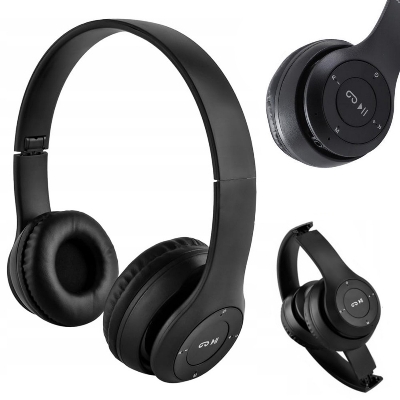 Picture of P47 Wireless Bluetooth Headphone Stereo Earphone with SD Card Slot