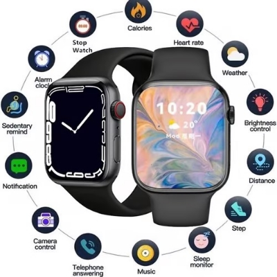 Picture of T500 Smart Watch Compatible with Android & iOS Bluetooth Watch