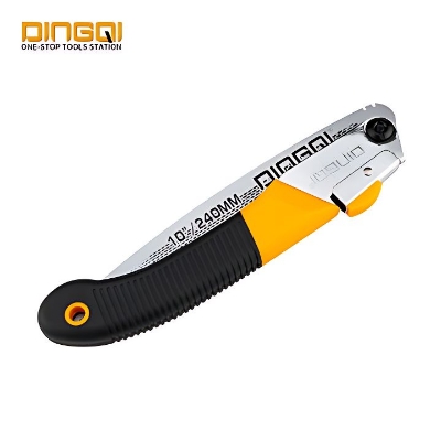 Picture of DingQi Cheap Price High Quality Wood Cutting 240mm Garden Tree Folding Pruning Saw With Plastic Handle