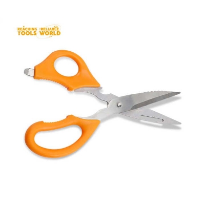 Picture of DINGQI 6.5 Inch Stainless Steel Multifunctional Scissors for Office Household With Bottle Opener