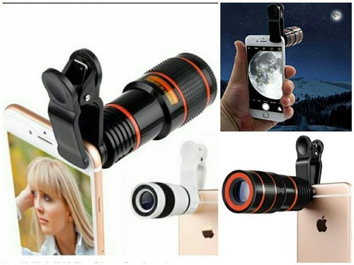Picture of 8X Optical Zoom Telescope Camera Lens Clip Mobile Phone Telescope