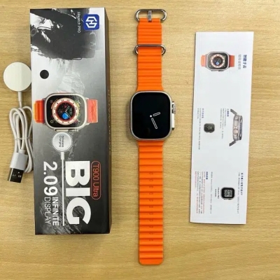 Picture of T900 Ultra Men Smart Watch 2.09" HD Screen Bluetooth Calling Pedometer Heart Rate Blood Pressure Sleep Sports Watch for iPhone & Andriod Phone.