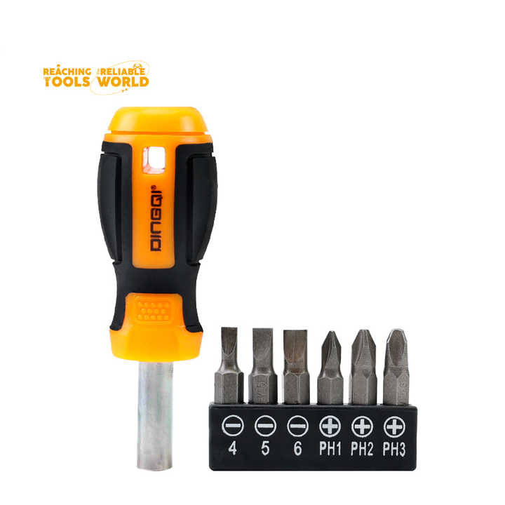 Picture of DINGQI High Quality Screwdriver Multi-Purpose Interchangeable Screwdriver Set FH01107