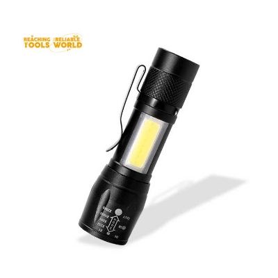 Picture of DINGQI LED Mini Tactical Flashlight Android Interface Rechargeable Mini Flashlight