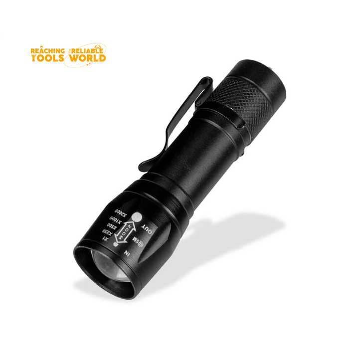 Picture of DINGQI LED Mini Tactical Flashlight Android Interface Rechargeable Mini Flashlight