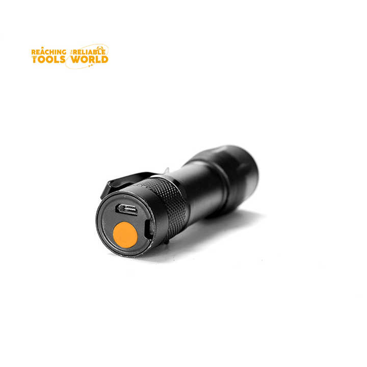 Picture of DINGQI LED Mini Tactical Flashlight Android Interface Rechargeable Mini Flashlight