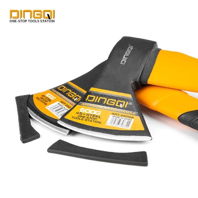 Picture of DINGQI High 600G Carbon Steel 45" Steel Polished Head Plastic Handle Durable Wood Cutting Tools