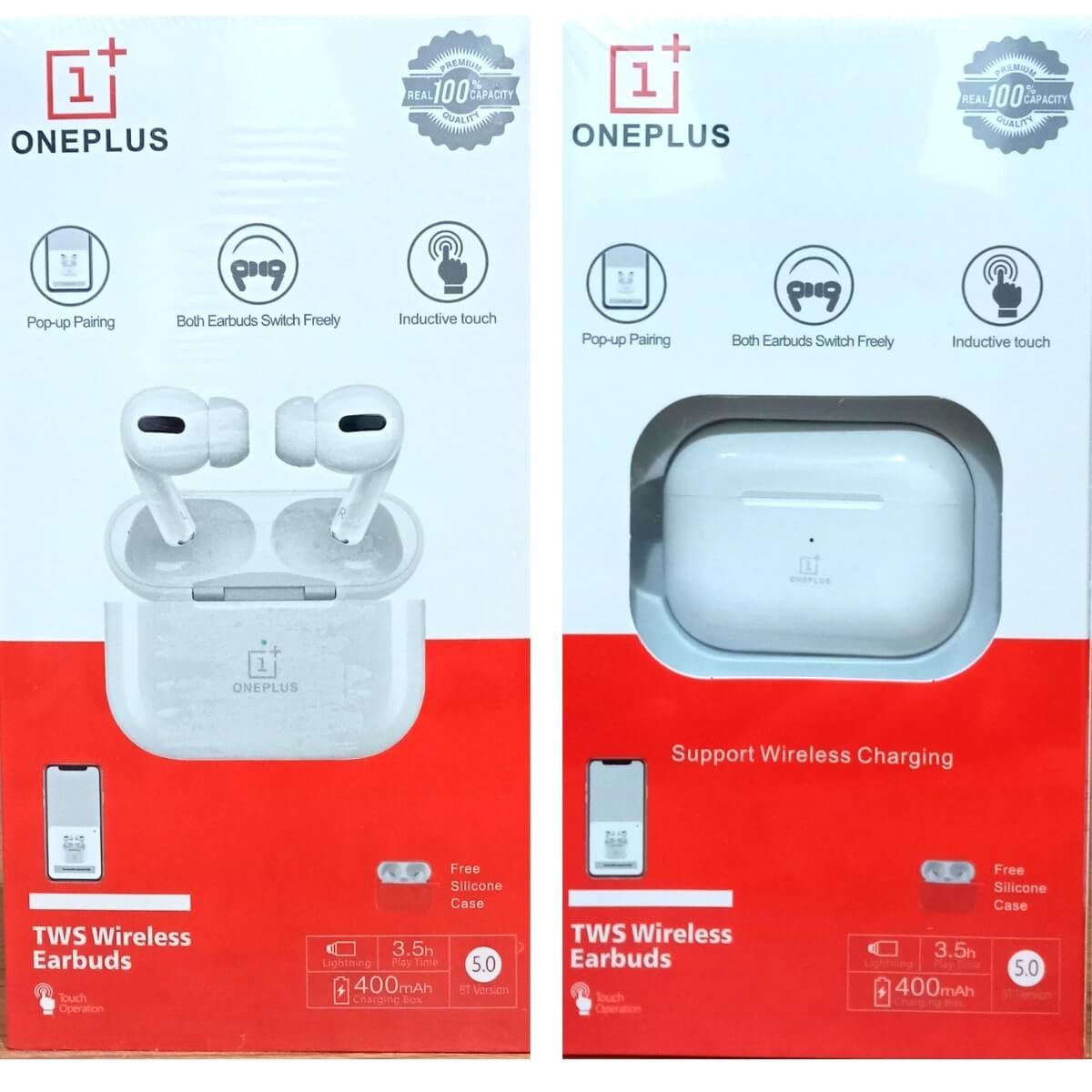 Picture of Airpods Pro Wireless TWS Earbuds with free cover gift