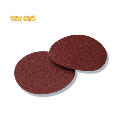 Picture of 4" Red P60/P80/P100/P120/ Sanding Disc Sandpaper Suitable for Sanding Machine Polishing and Grinding Disc Sandpaper/100Pcs