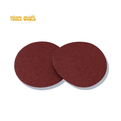 Picture of 4" Red P60/P80/P100/P120/ Sanding Disc Sandpaper Suitable for Sanding Machine Polishing and Grinding Disc Sandpaper/100Pcs
