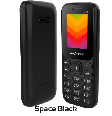Picture of Symphony A20 Feature Phone with Dual SIM Slot and 1000 Phonebook