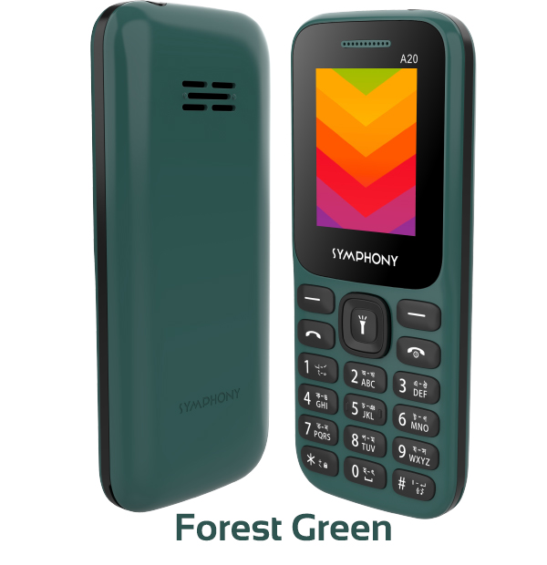 Picture of Symphony A20 Feature Phone with Dual SIM Slot and 1000 Phonebook