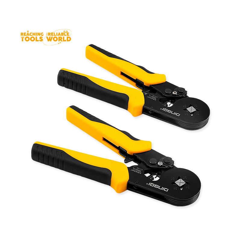 Picture of DINGQI 0.25-6mm2 Crimping Cable Lug Pressing Plier Cable End Sleeves Crimping Tools