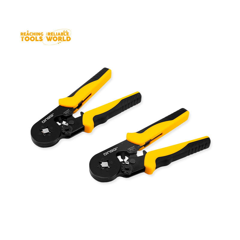 Picture of DINGQI 0.25-6mm2 Crimping Cable Lug Pressing Plier Cable End Sleeves Crimping Tools