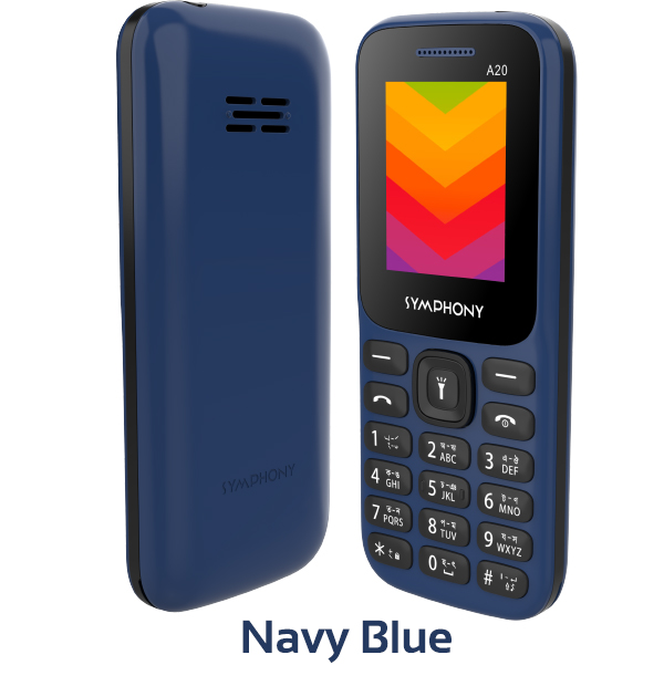 Picture of Symphony A20 Feature Phone with Dual SIM Slot and 1000 Phonebook