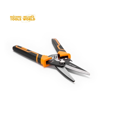 Picture of DingQi Multi-Function Wire Stripping Tools Magnet Cable Cutter Wire Stripper Super Strip Cable Stripping Cutting Plier