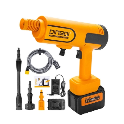 Picture of Dingqi Portable Car Wash Tools Machine 21V Car Washer Cordless High Pressure Washer