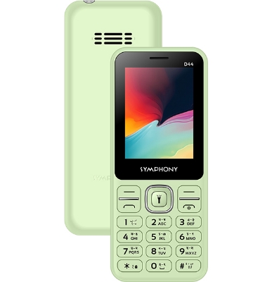 Picture of Symphony D44 Feature Phone with 1800 mAH Battery and Auto Call Recording, Call Blocking