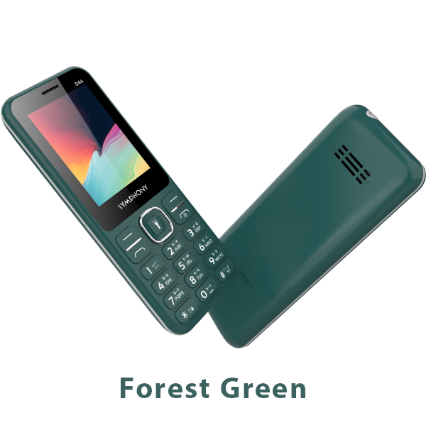 Picture of Symphony D44 Feature Phone with 1800 mAH Battery and Auto Call Recording, Call Blocking