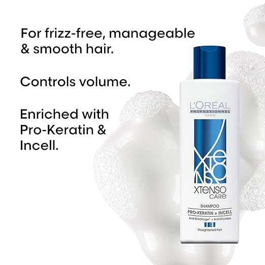 Picture of L'OREAL PROFESSIONNEL PARIS Xtenso Care Shampoo For Straightened Hair, 250 Ml
