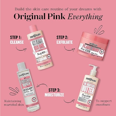 Picture of Soap & Glory Original Pink The Righteous Butter Moisturizing Body Lotion Pump -