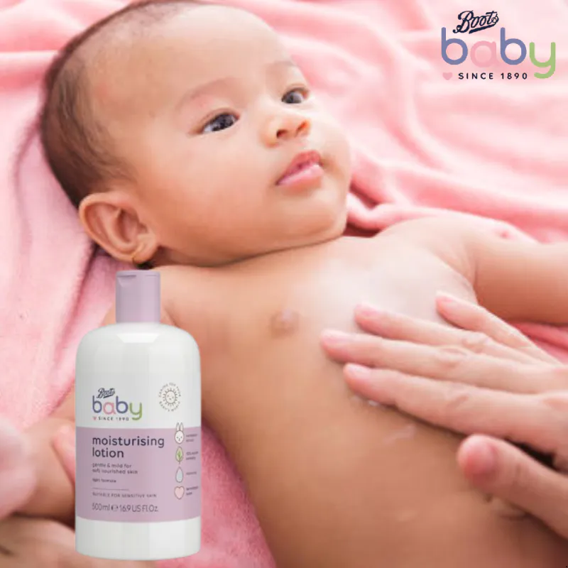Picture of Previous Next Boots Baby moisturising lotion 500ml