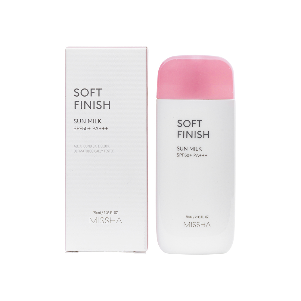 Picture of Missha All Around Safe Block Soft Finish Sun Milk SPF50+ Or PA+++