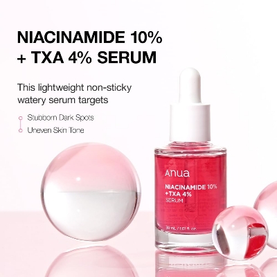 Picture of ANUA NIACINAMIDE 10% + TXA 4% DARK SPOT CORRECTING SERUM 30ML