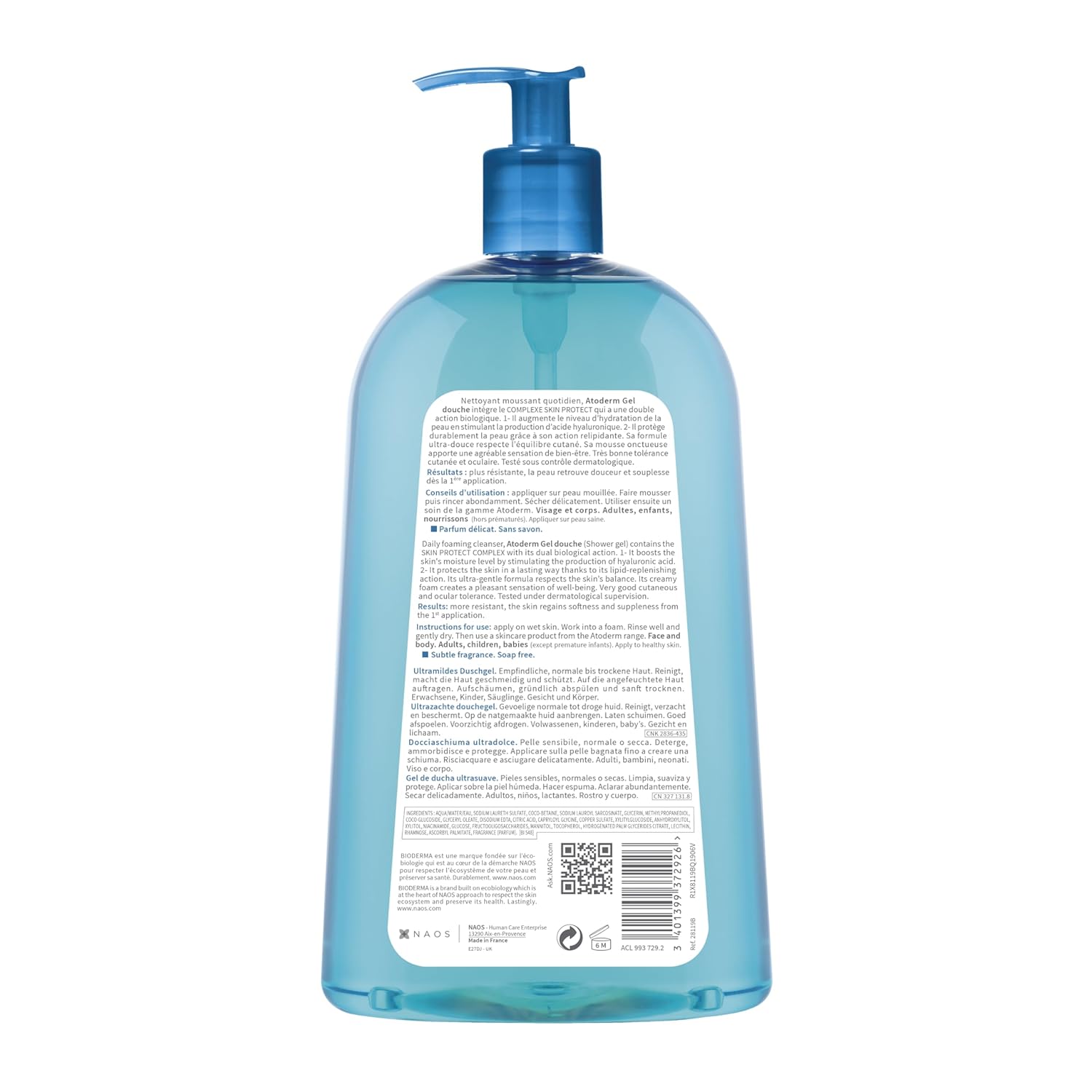 Picture of Bioderma ABCDerm Foaming Gel- for the Delicate Skin of Babies and Children