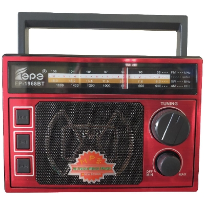 Picture of Fepe FP-1968BT AM/FM/SW  3-Band Radio