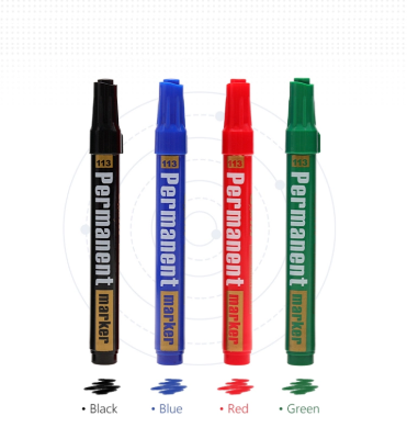 Picture of GXin G-113 Non Removable Permanent Marker Pen, Pack of 1
