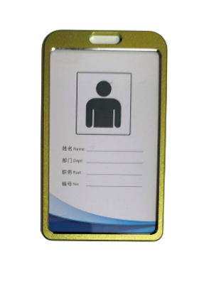 Picture of Metal ID Card Holder - Light Green