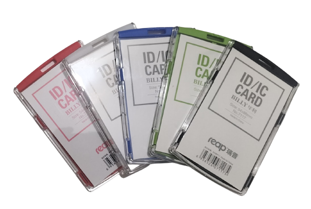 Picture of Reap ID/IC Card Holder Name Tag Badge for Kids Name Label School Camp Office Business 1 Piece