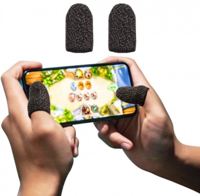 Picture of Wasp Feelers 2 Finger Sleeve Sweat-Proof Finger Cover Mobile Phone tablet PUBG Game Touch Screen Thumb 2 Pcs