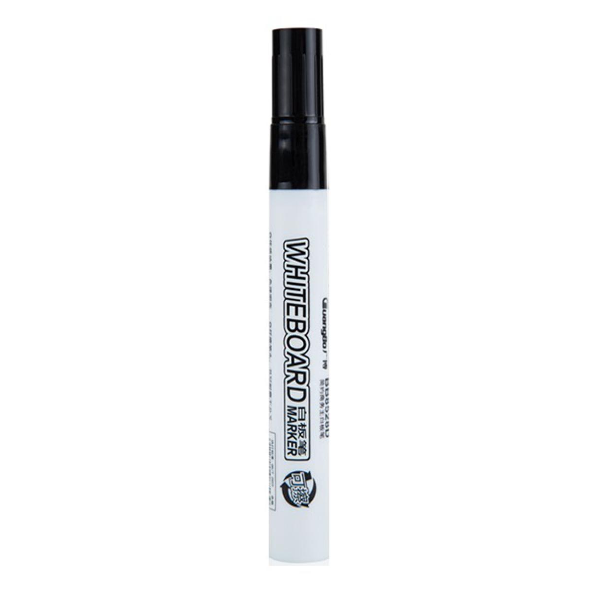 Picture of Non toxic Washable Black Blue Red Colors Erasable Stationery Refillable Whiteboard Marker 1 Piece