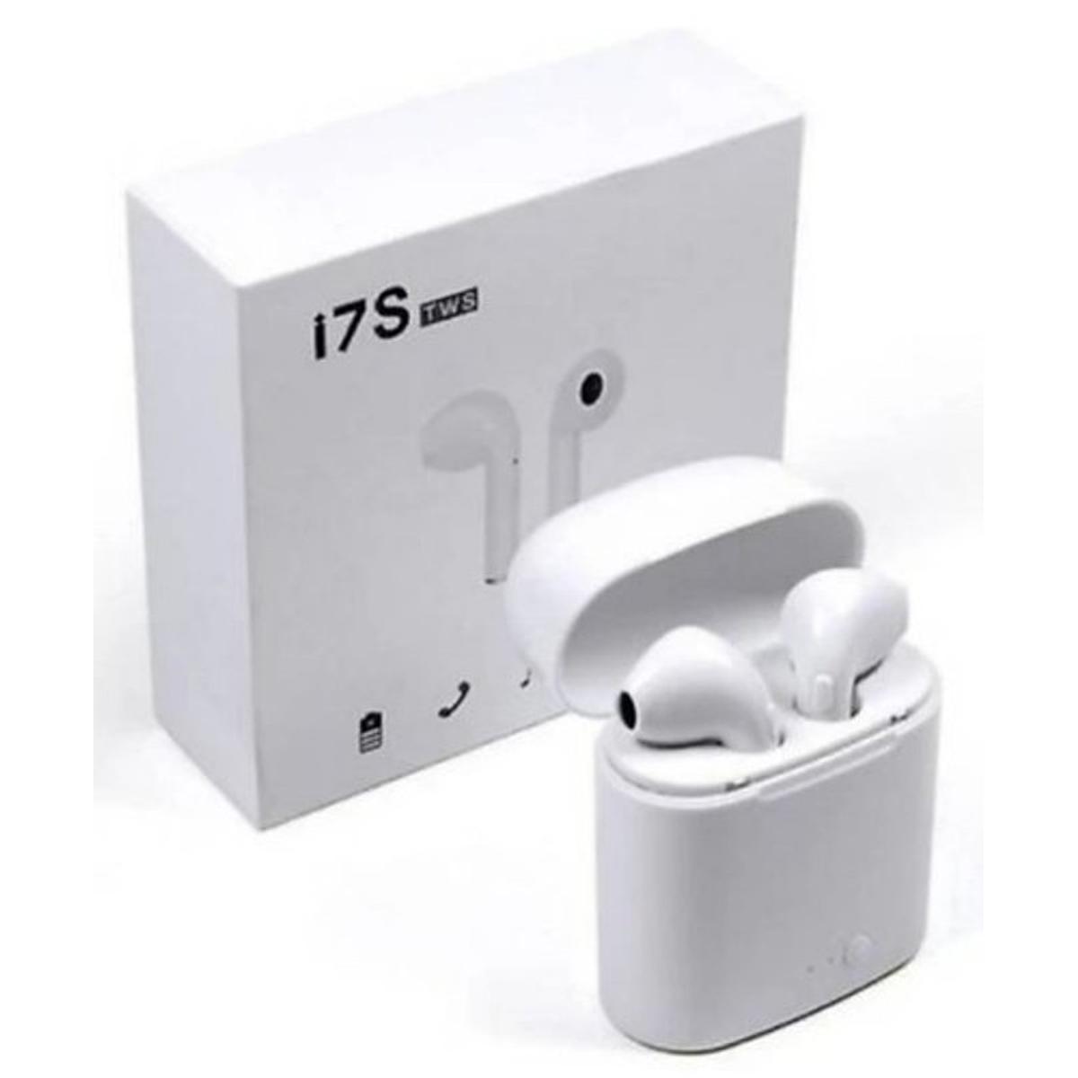 Picture of i7s TWS Bluetooth Stereo In-Ear Earbuds with Charging Box - Bluetooth Headphone - Bluetooth Headphone - Air Buds - Tws