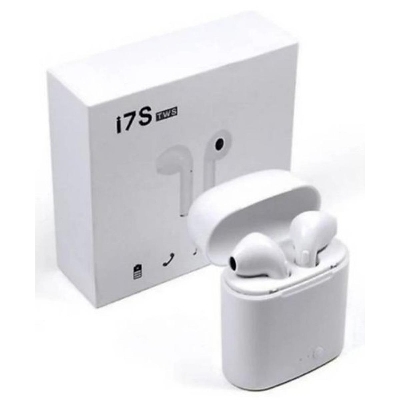 Picture of i7s TWS Bluetooth Stereo In-Ear Earbuds with Charging Box - Bluetooth Headphone - Bluetooth Headphone - Air Buds - Tws
