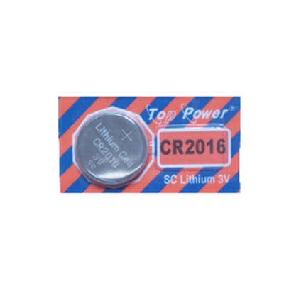 Picture of Top Power CR 2016 Coin Cell Button Battery 3V Lithium Battery for Watch Electronic Toy Calculators