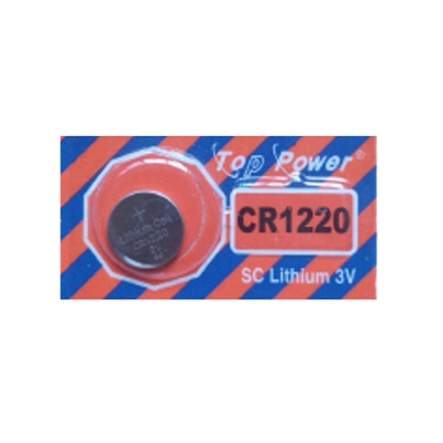 Picture of Top Power CR1220 Coin Cell Button Battery 3V Lithium Battery for Watch Electronic Toy Calculators