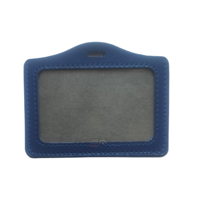 Picture of PU Leather Horizontal ID Card Holder - Blue