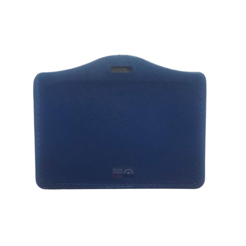 Picture of PU Leather Horizontal ID Card Holder - Blue