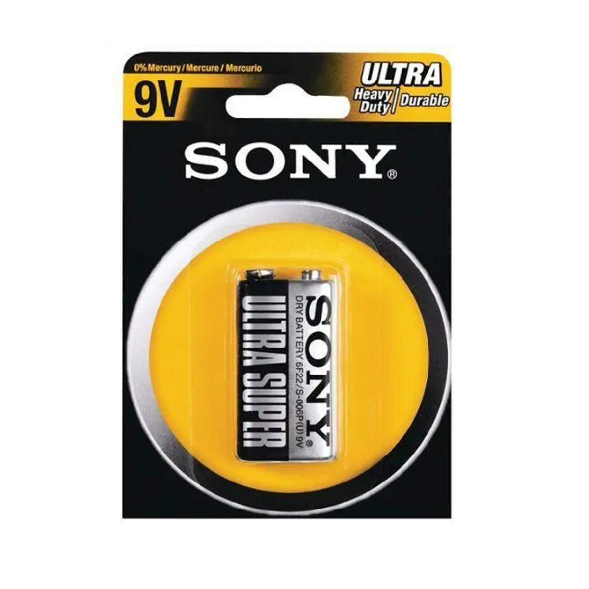 Picture of Sony Ultra Super 9V CARBON ZINC Battery