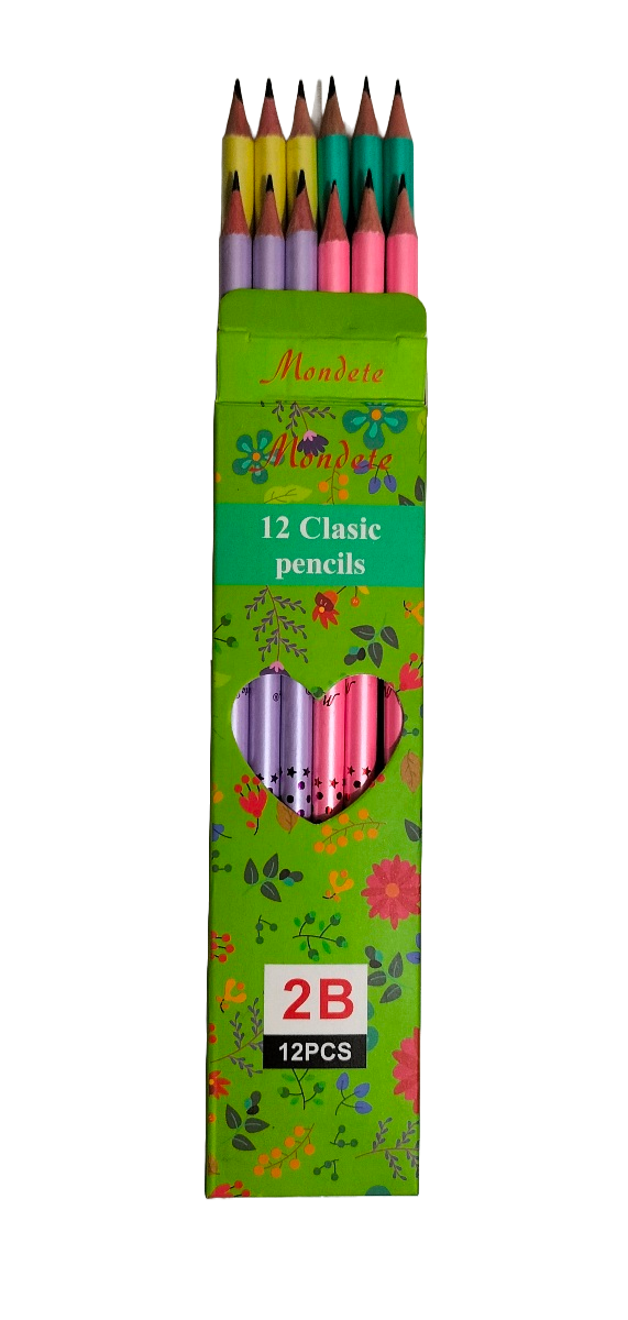 Picture of Mondete Clasic 2B Pencil - 12 Pcs