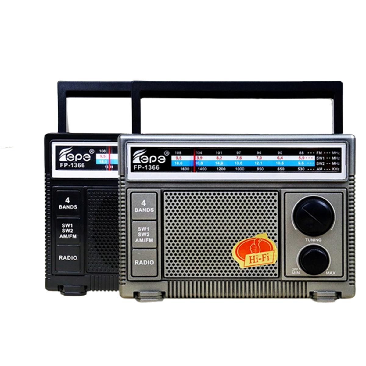 Picture of Fepe FP-1366 AM/FM/SW1-2  4-Bands Radio